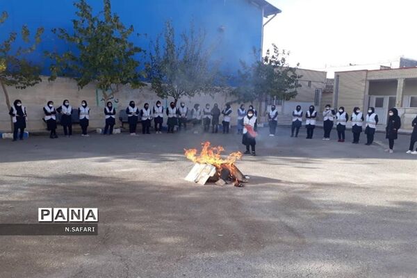 بیست و سومین مانور سراسری زلزله در  قم