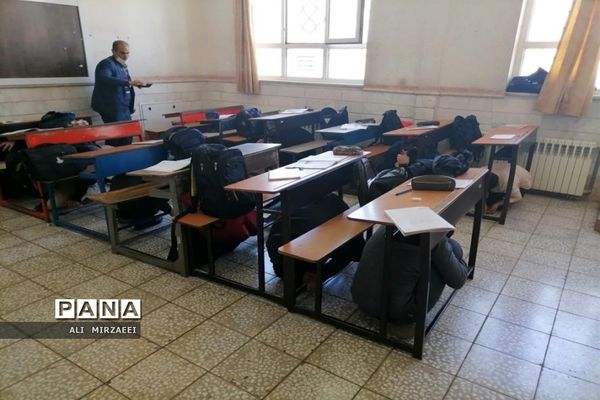 بیست و سومین مانور سراسری زلزله در  قم