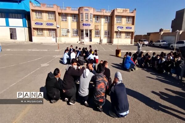 بیست و سومین مانور سراسری زلزله در  قم