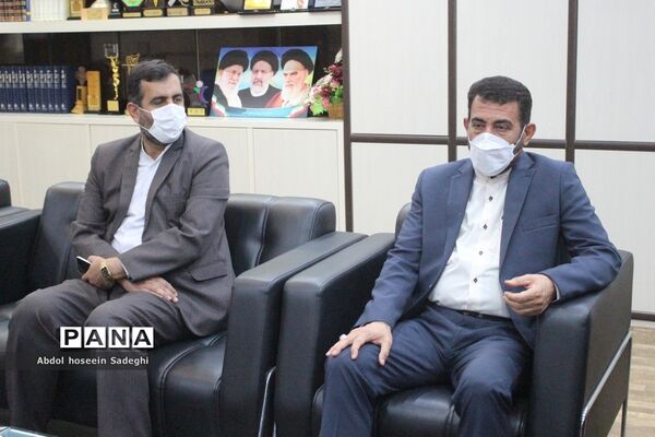 دیدار مدیرکل کمیته امداد خمینی(ره) استان بوشهر با مدیرکل جدید آموزش و پرورش استان بوشهر