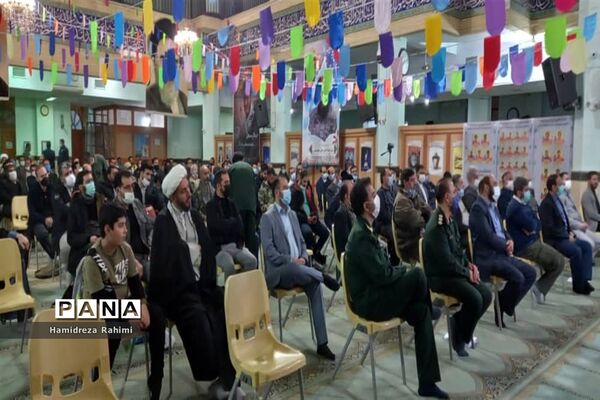 دیدار فرمانده سپاه محمد رسول الله تهران با فرماندهان پایگاه ها و حوزه های ناحیه بسیج مالک اشتر