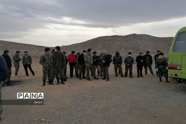 تمرین تیراندازی در میدان تیر شیروان