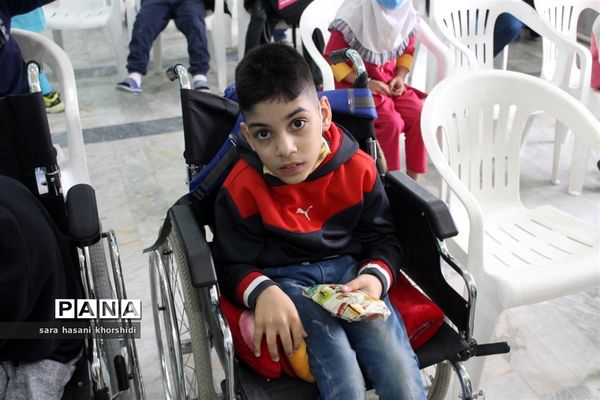 مراسم روز جهانی معلولان در گلوگاه