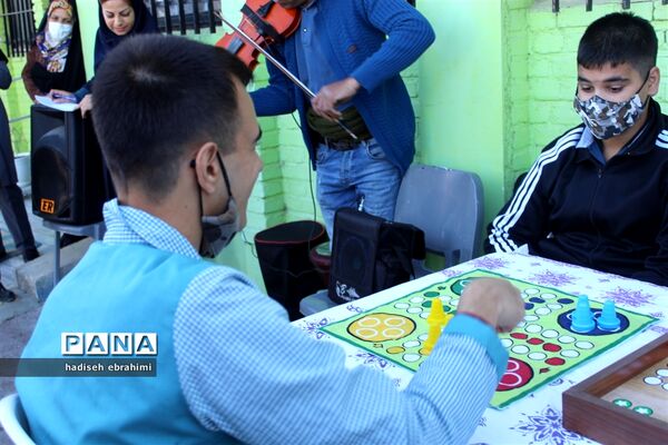 مراسم روز جهانی معلولان در روستای لمراسک گلوگاه