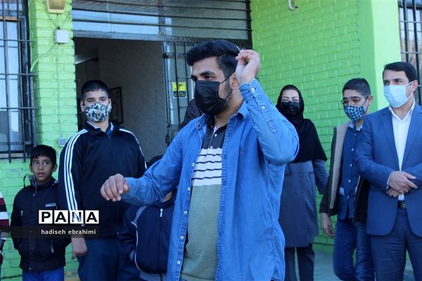 مراسم روز جهانی معلولان در روستای لمراسک گلوگاه