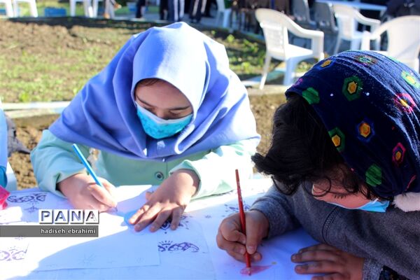 مراسم روز جهانی معلولان در روستای لمراسک گلوگاه