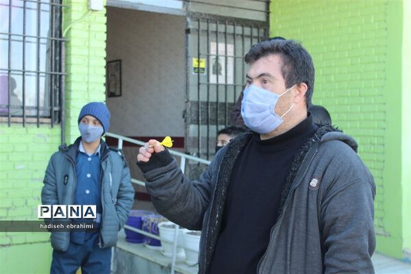 مراسم روز جهانی معلولان در روستای لمراسک گلوگاه