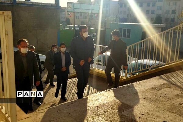 بازدید مدیرکل آموزش و پرورش شهرستان‌های استان تهران از پروژه‌های عمرانی آموزش و پرورش پردیس