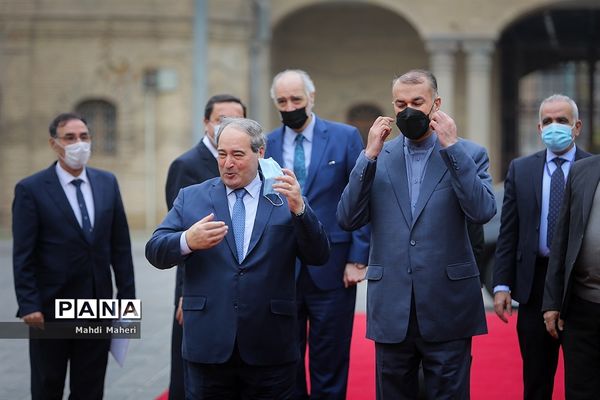 دیدار وزرای امور خارجه ایران و سوریه