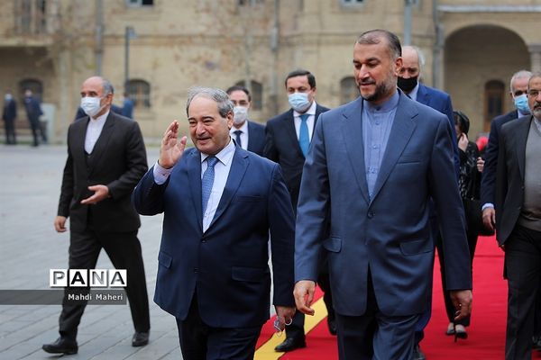 دیدار وزرای امور خارجه ایران و سوریه