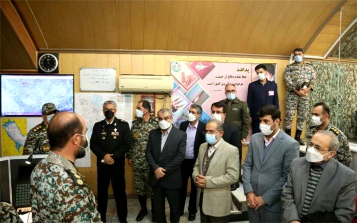 بازدید اعضای شورای نگهبان از مرکز فرماندهی نیروی پدافند هوایی ارتش