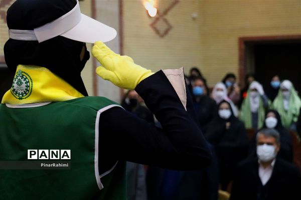 آیین افتتاح شعارسازمان دانش آموزی ناحیه ۵ تبریز