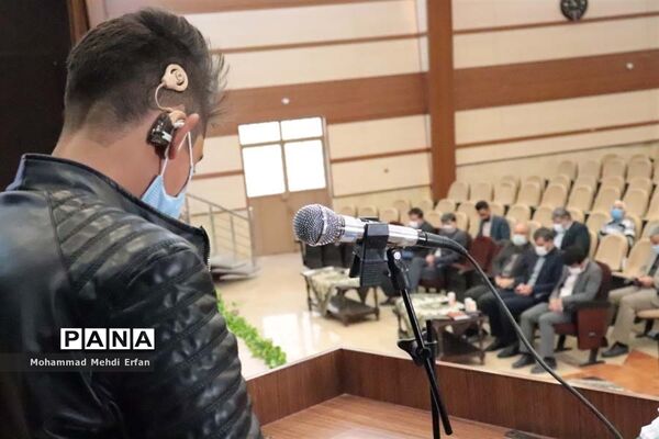 تقدیر از کودکان استثنایی در آباده