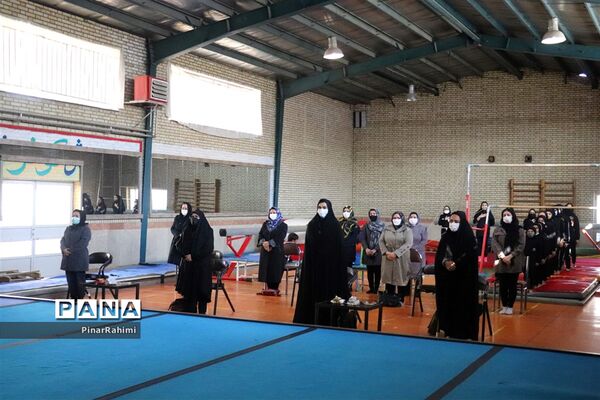 برنامه هماهنگ دختران ژیمناستیک کوثر