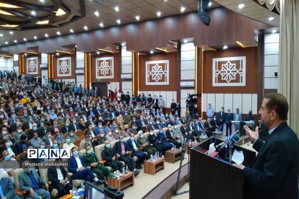 آیین تکریم و معارفه فرماندار گچساران