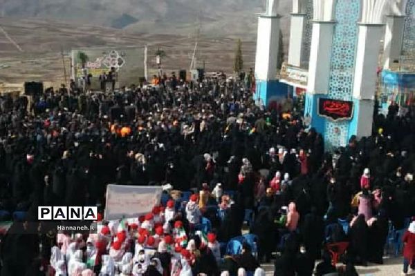 استقبال مردم شهرستان اردل از خانواده شهید محمدعلی کرباسی