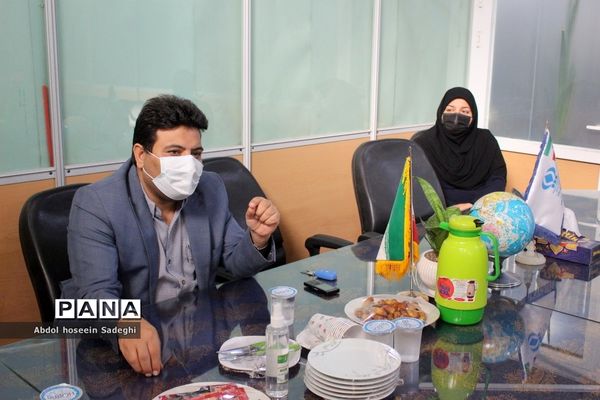 بازدید کارشناسان حوزه مالی سازمان دانش‌آموزی کشور از بوشهر