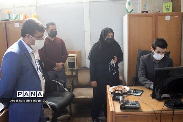 بازدید کارشناسان حوزه مالی سازمان دانش‌آموزی کشور از بوشهر