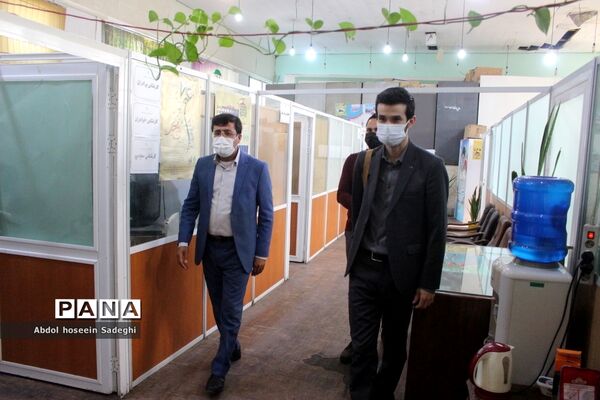 بازدید کارشناسان حوزه مالی سازمان دانش‌آموزی کشور از بوشهر