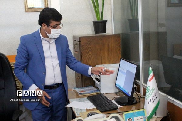 بازدید کارشناسان حوزه مالی سازمان دانش‌آموزی کشور از بوشهر