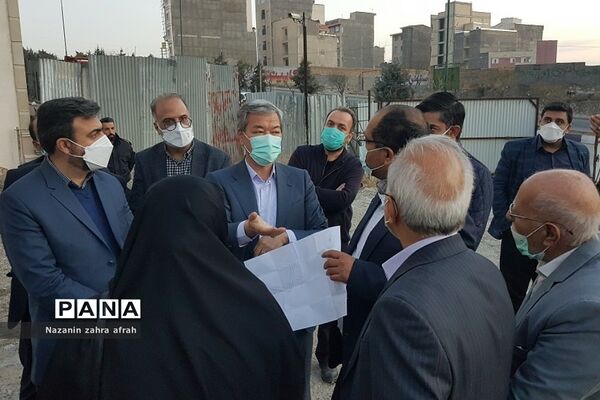 جلسه حل مشکلات اراضی مدارس درحال ساخت در رودهن