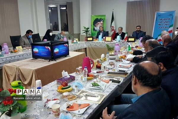 جلسه حل مشکلات اراضی مدارس درحال ساخت در رودهن