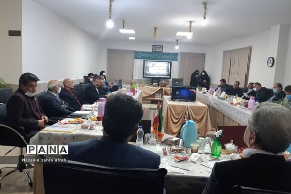 جلسه حل مشکلات اراضی مدارس درحال ساخت در رودهن