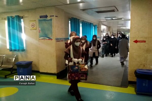 قدردانی دانش‌آموزان چابهاری از مدافعان سلامت