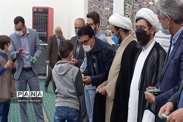 محفل انس با قرآن، دانش‌آموزی دبستان فضیلت، شهرستان کاشمر
