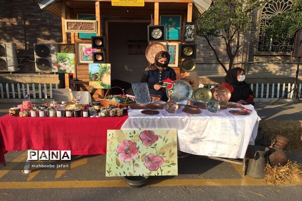 بازارچه صنایع دستی و محصولات سنتی در ساری