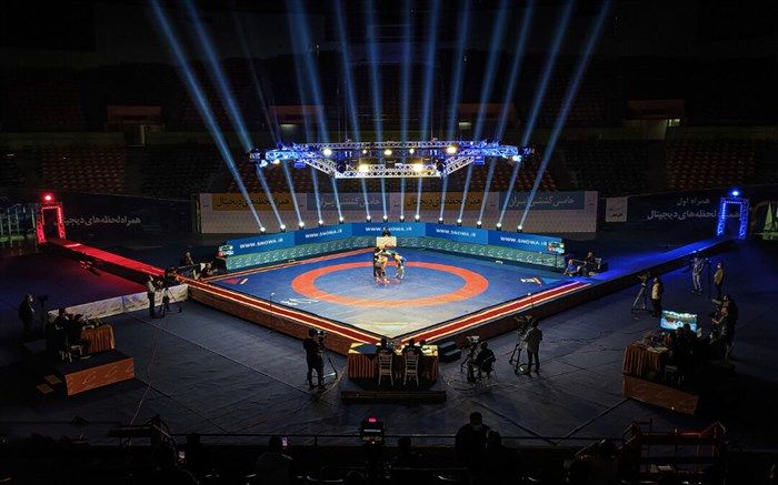 قهرمانی صنایع مازندران در لیگ برتر کشتی آزاد