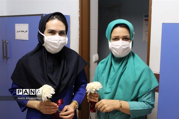 تقدیر از پرستاران و کادردرمانی بیمارستان ثامن الائمه گلوگاه