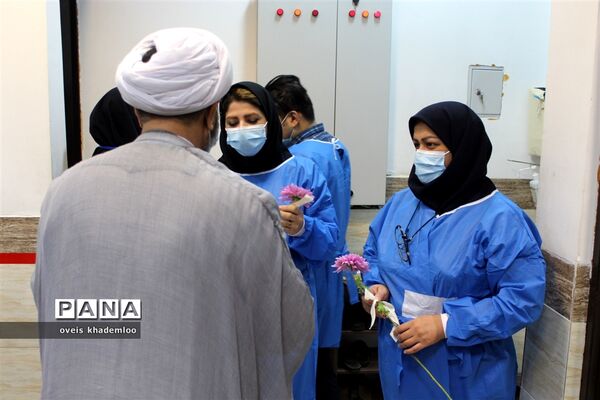 تقدیر از پرستاران و کادردرمانی بیمارستان ثامن الائمه گلوگاه