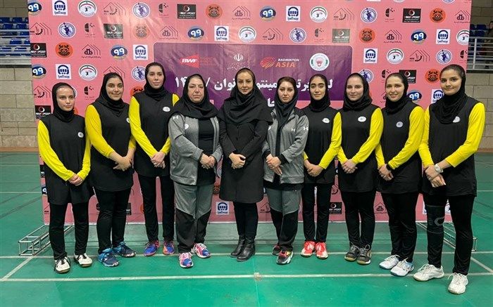 قهرمانی پیش از موعد میلاد تبریز در دسته یک بدمینتون