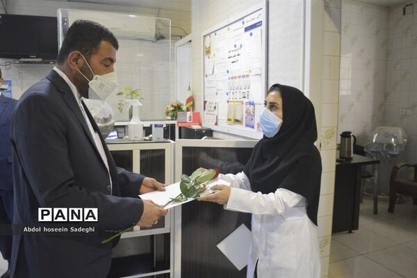 تقدیر و تشکر از کادر درمانگاه شهدای فرهنگی استان بوشهر