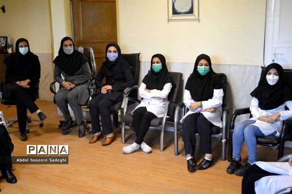 تقدیر و تشکر از کادر درمانگاه شهدای فرهنگی استان بوشهر