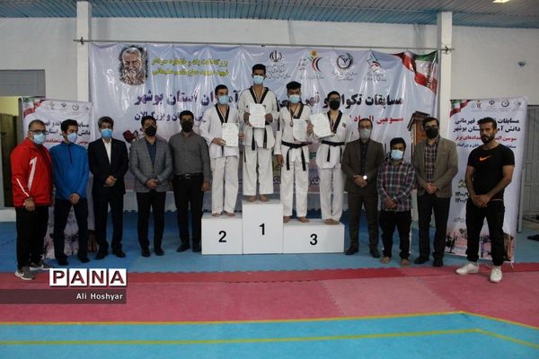 مسابقات قهرمانی دانش‌آموزان استان بوشهر، سومین دوره المپیاد استعدادهای برتر رشته تکواندو