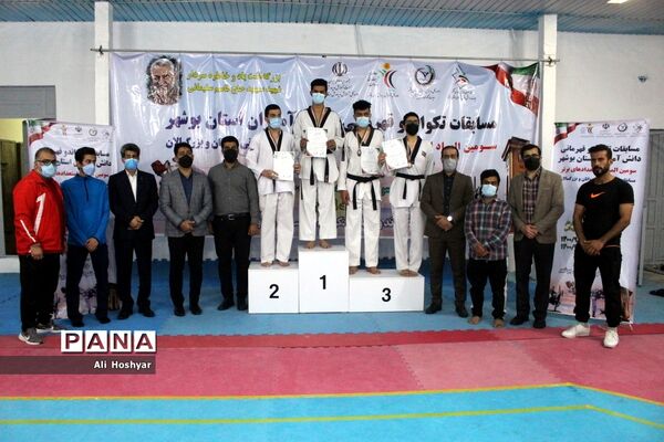 مسابقات قهرمانی دانش‌آموزان استان بوشهر، سومین دوره المپیاد استعدادهای برتر رشته تکواندو