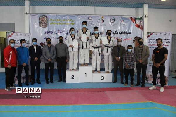 مسابقات قهرمانی دانش‌آموزان استان بوشهر، سومین دوره المپیاد استعدادهای برتر رشته تکواندو
