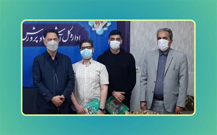 تقدیر مدیرکل آموزش و پرورش قم از دانش آموزان برتر پژوهشگر