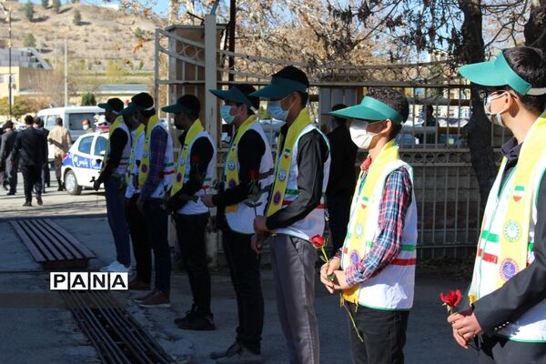 مراسم  وداع فرهنگیان با پیکر معاون فقید نهضت سواد‌آموزی کهگیلویه و بویراحمد