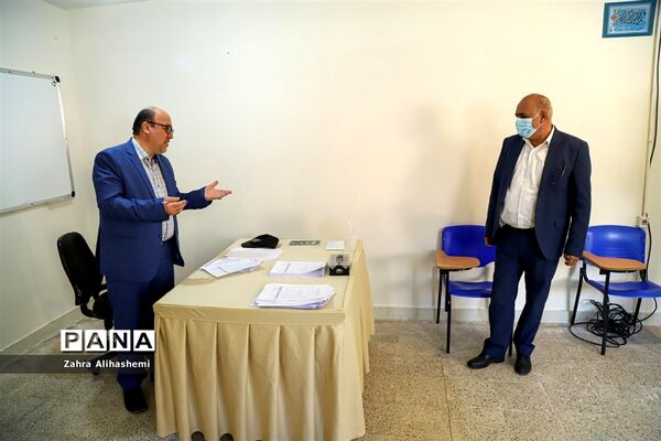 بازدید علی رمضانی از داوری جشنواره تجارب برتر اردویی و اردوگاهی کشور