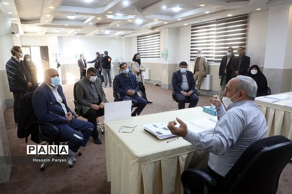 بازدید علی رمضانی از داوری جشنواره تجارب برتر اردویی و اردوگاهی کشور