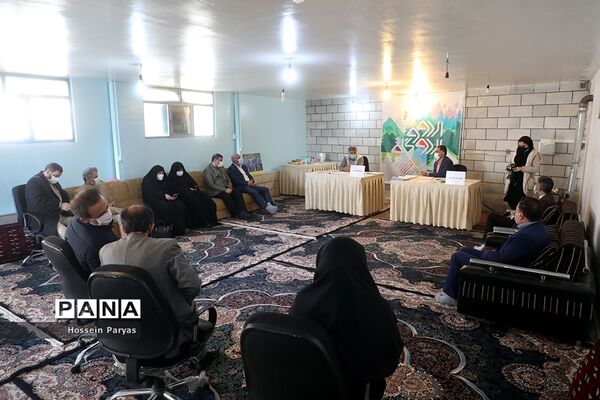 بازدید علی رمضانی از داوری جشنواره تجارب برتر اردویی و اردوگاهی کشور