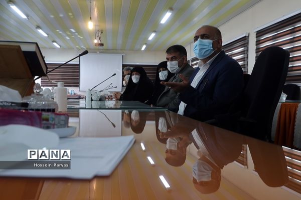 بازدید علی رمضانی از داوری جشنواره تجارب برتر اردویی و اردوگاهی کشور