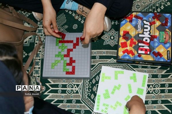 برگزاری مسابقات بازی‌های فکری سرگرمی رویش در شهر گله‌دار
