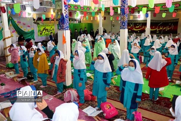 مراسم جشن قرآن در مدارس آباده