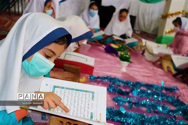 مراسم جشن قرآن در مدارس آباده