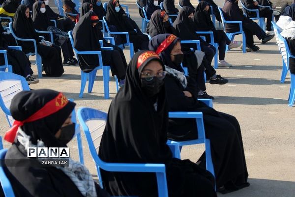 یادواره لاله‌های روشن در دبیرستان امامت قم