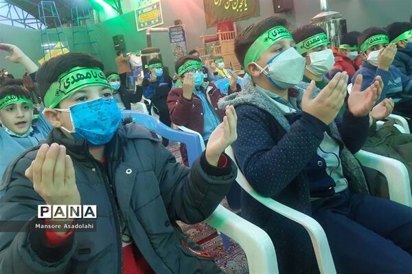 میثاق با حضرت مهدی ( عج الله ) در مدارس شهرستان آباده